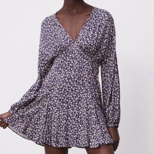 Zara Floral Mini Dress.